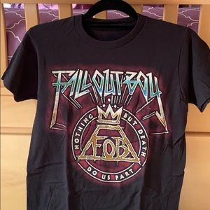 Fall Out Boy Nothing but death do us part t-shirt